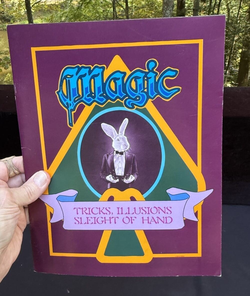 Vintage Magic Convention Program Signed By Don Esposito
